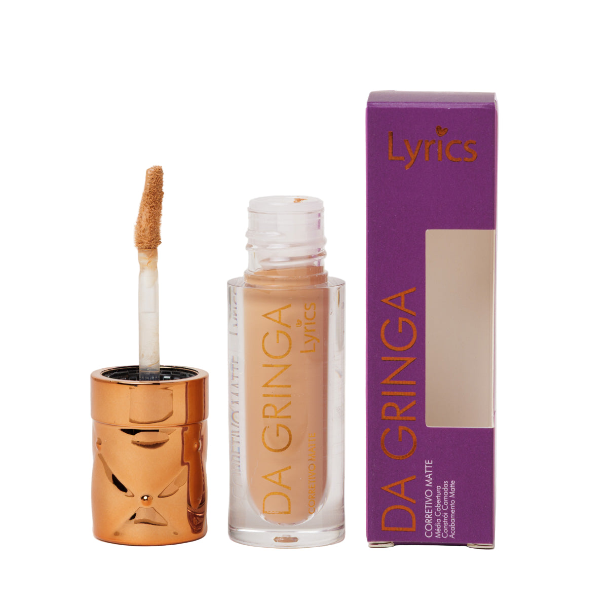 Corretivo Matte Coleção Da Gringa - Lyrics