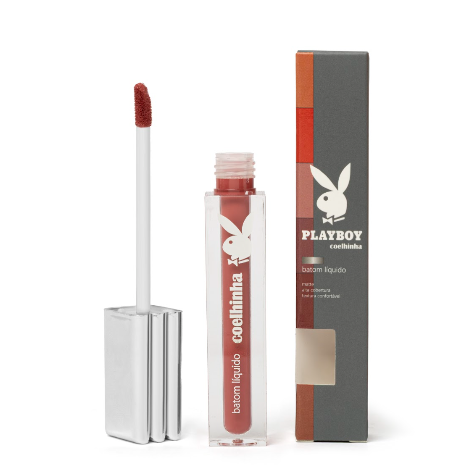 Batom Líquido Alta Fixação Coelhinha - Playboy Beauty