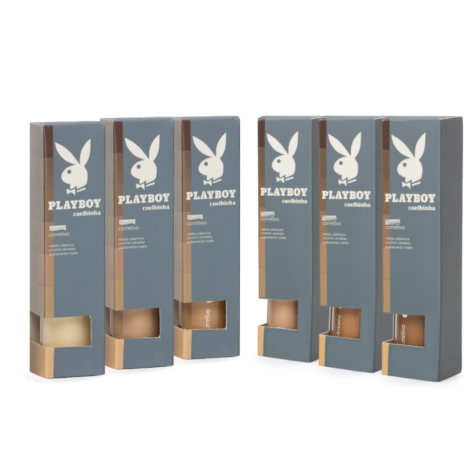 Corretivo Alta Cobertura Coleção Coelhinha - Playboy Beauty