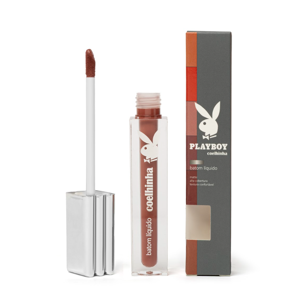 Batom Líquido Alta Fixação Coelhinha - Playboy Beauty