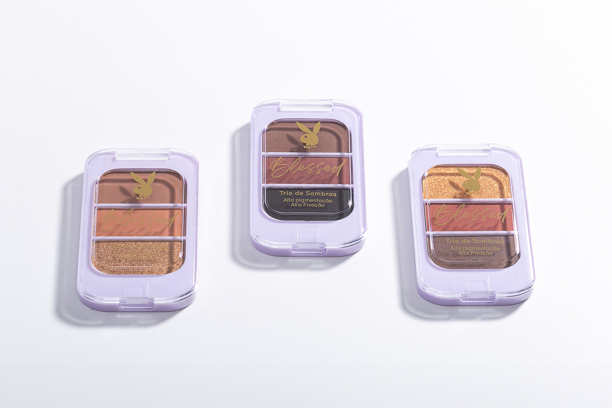 Trio de Sombras Coleção Blessed - Playboy Beauty
