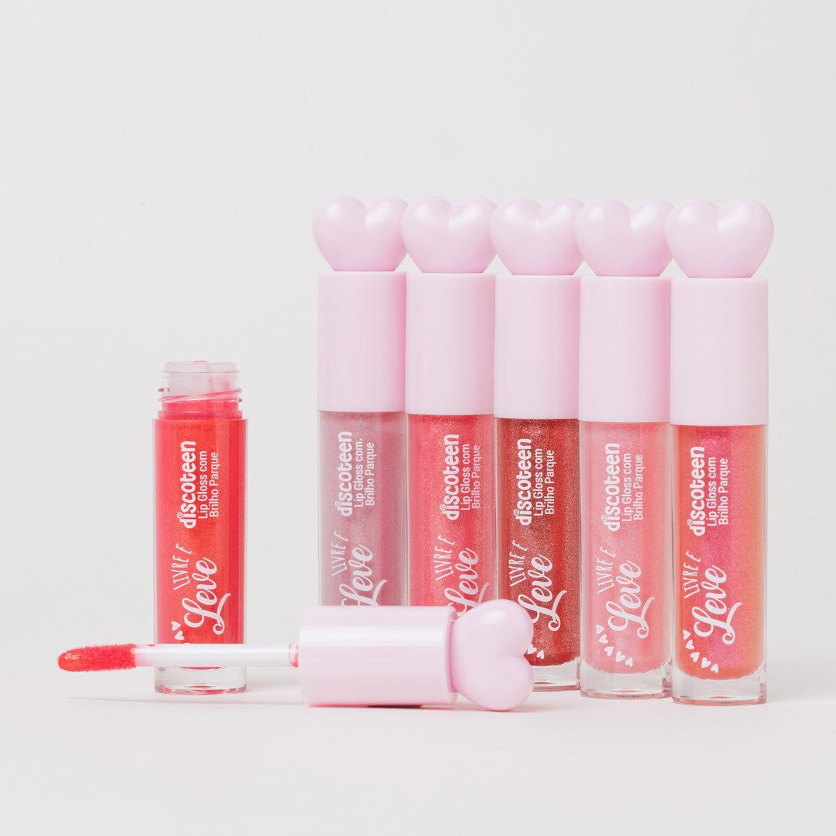 Lip Gloss com brilho Coleção Livre & Leve - Discoteen