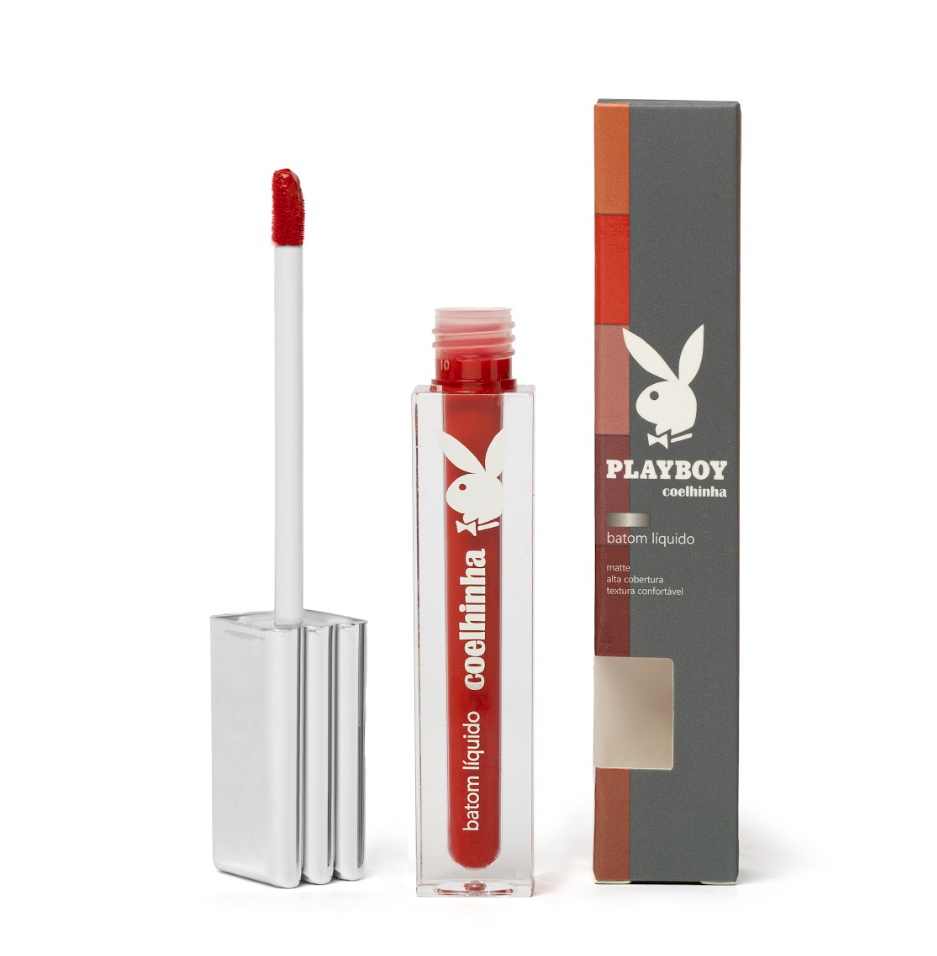 Batom Líquido Alta Fixação Coelhinha - Playboy Beauty