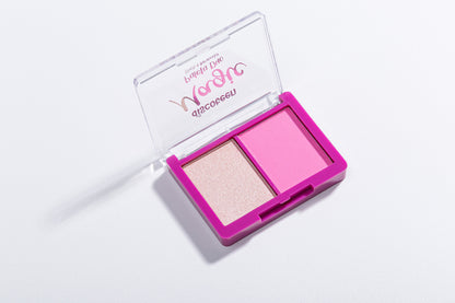 Blush e Iluminador Coleção Magic - Discoteen
