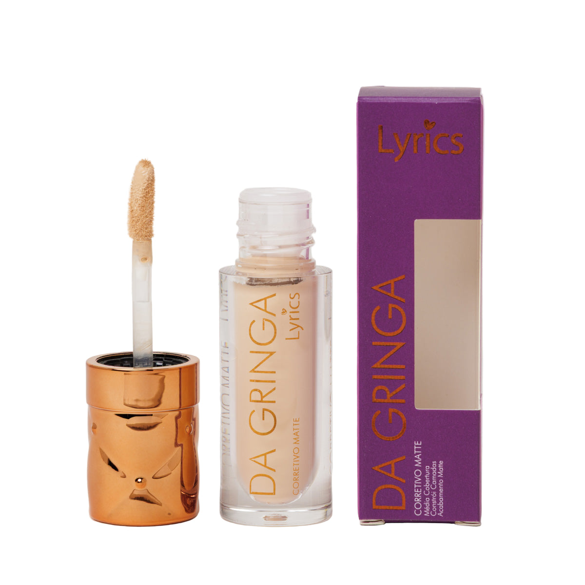 Corretivo Matte Coleção Da Gringa - Lyrics