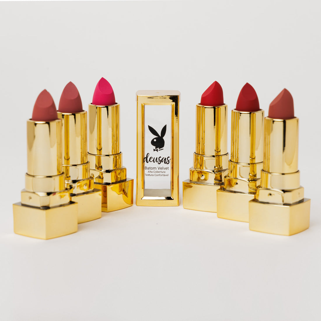 Batom Velvet Coleção Deusas - Playboy Beauty