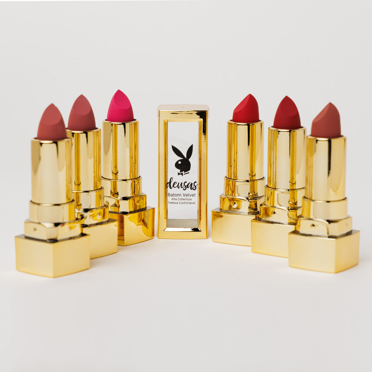 Batom Velvet Coleção Deusas - Playboy Beauty