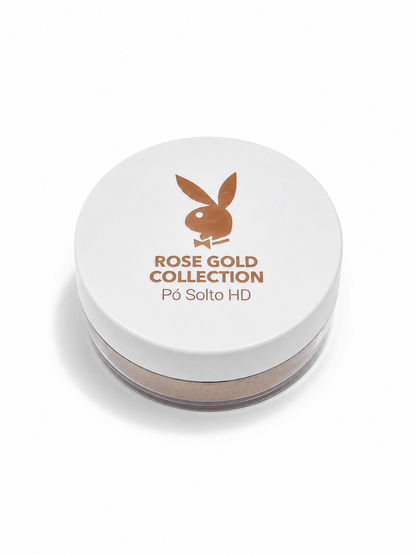 Pó Solto HD Coleção Rose Gold - Playboy Beauty