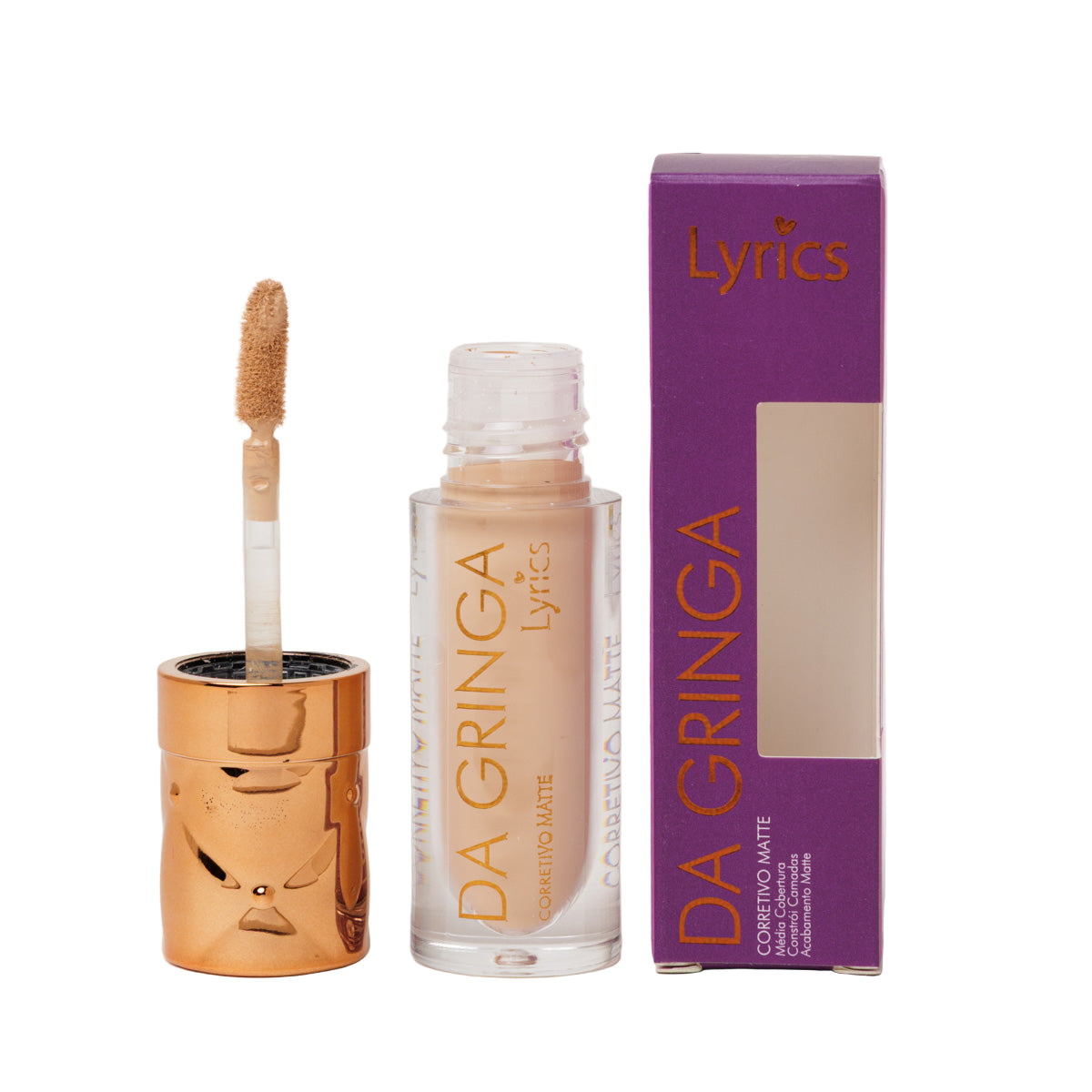Corretivo Matte Coleção Da Gringa - Lyrics