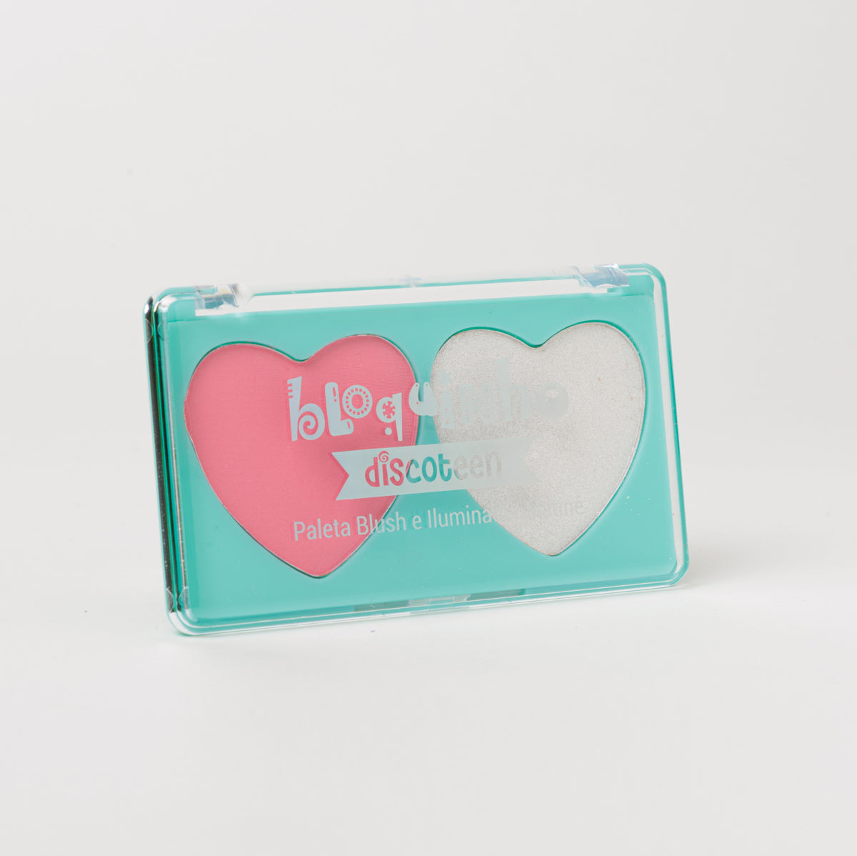 Blush e Iluminador  Coleção Bloquinho - Discoteen