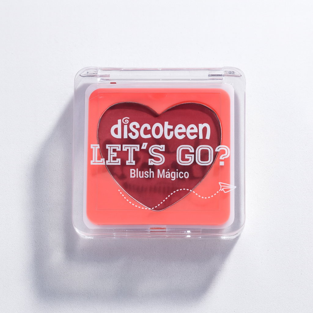 Blush Mágico Coleção Let´s Go - Discoteen