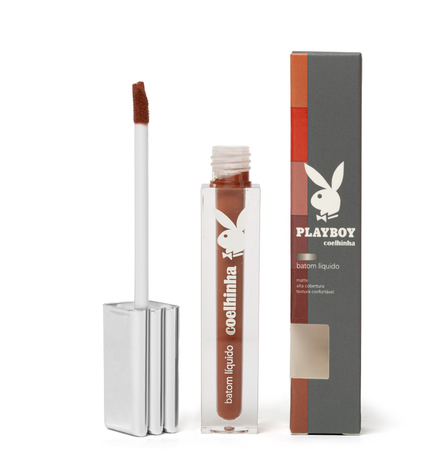 Batom Líquido Alta Fixação Coelhinha - Playboy Beauty