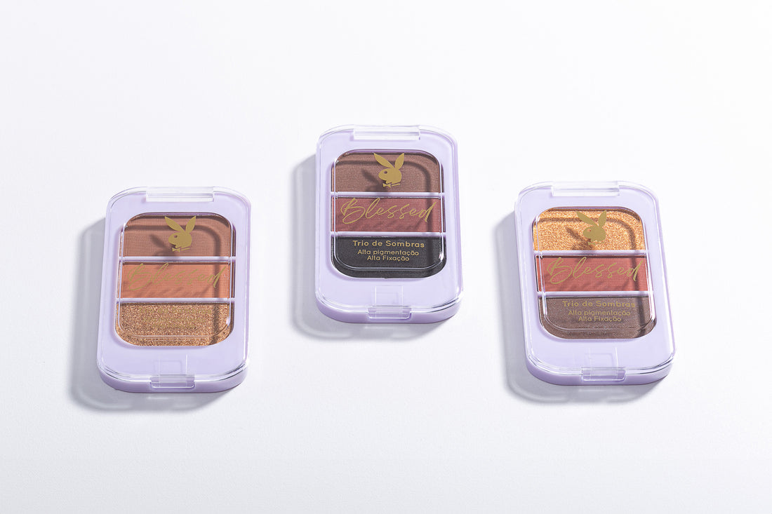 Trio de Sombras Coleção Blessed - Playboy Beauty