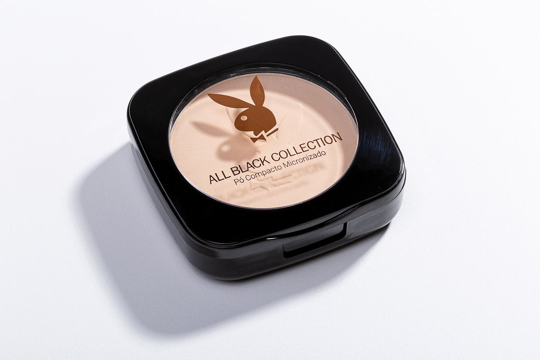 Pó Compacto Coleção All Black - Playboy Beauty